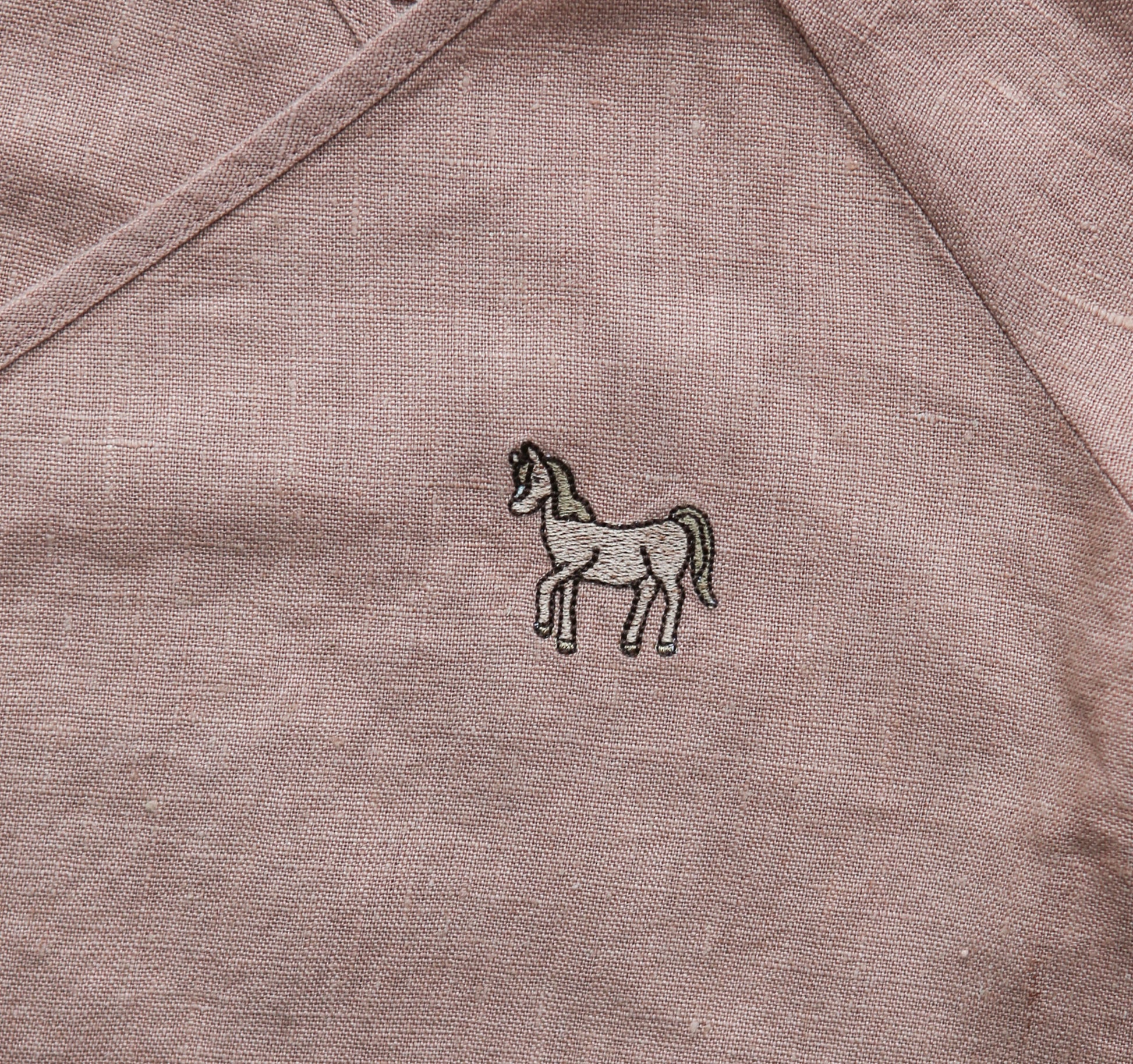 Pferde Stickerei Babykleider