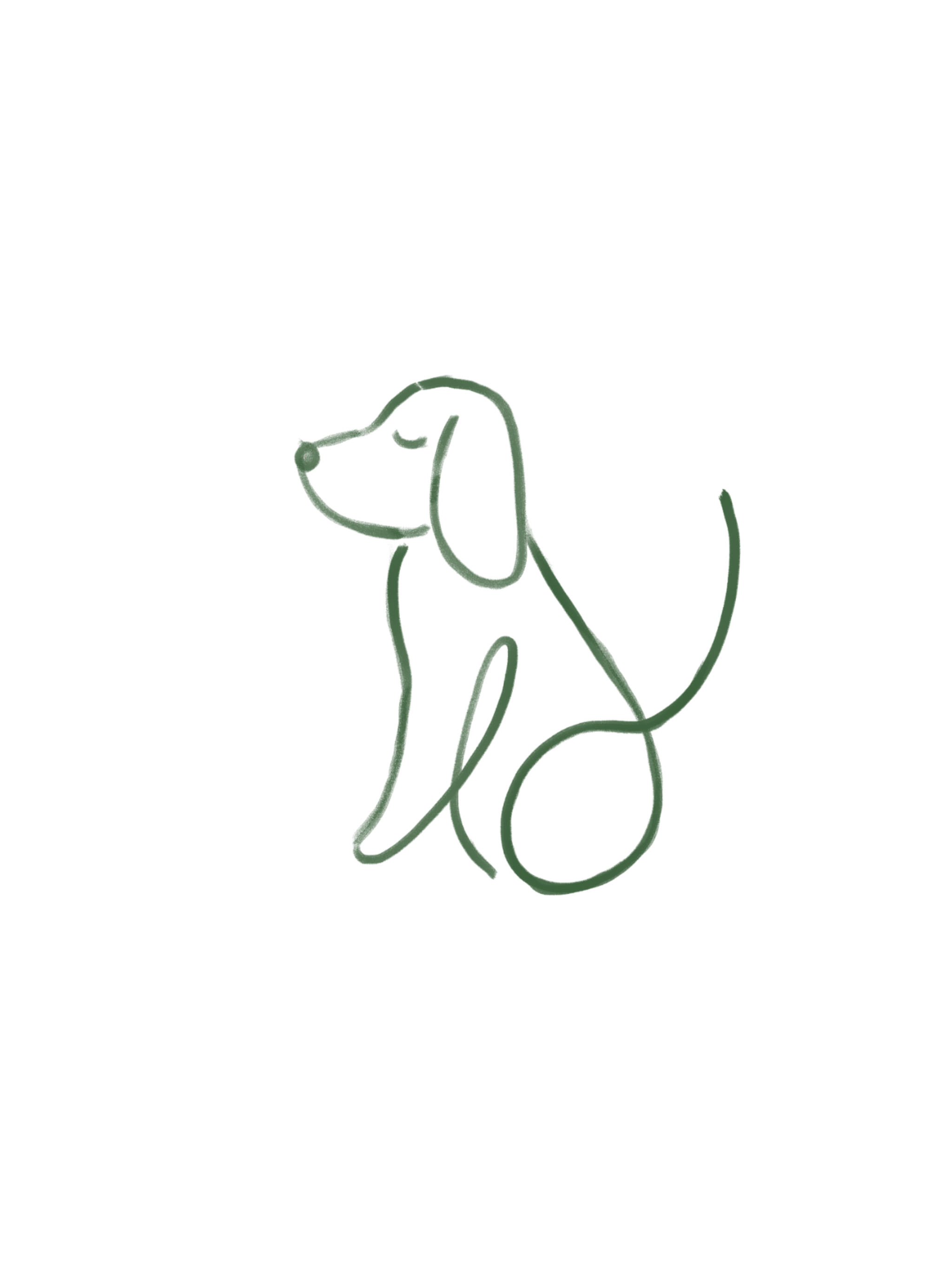 Illustration Hund