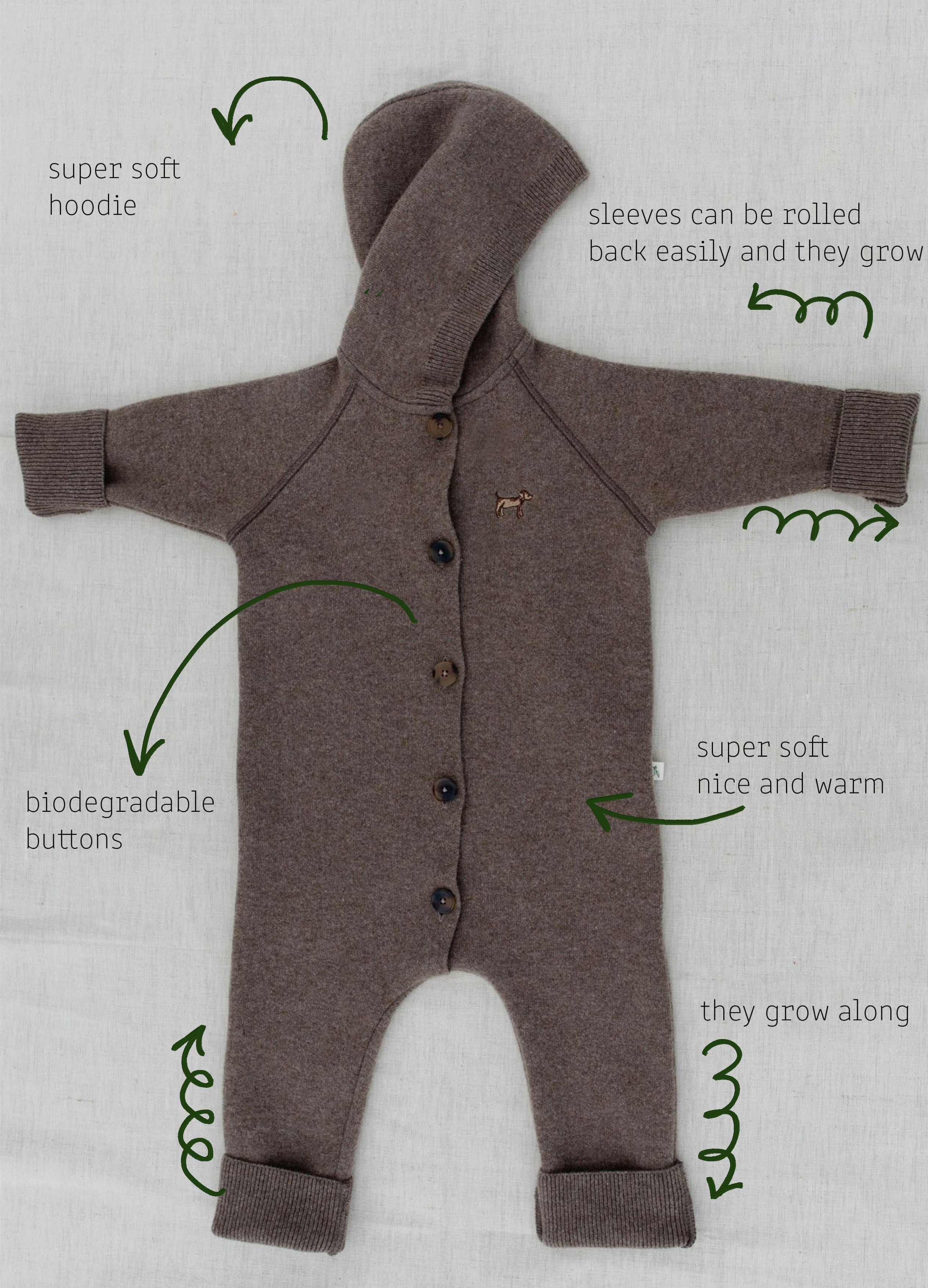 Merino wool baby store grow